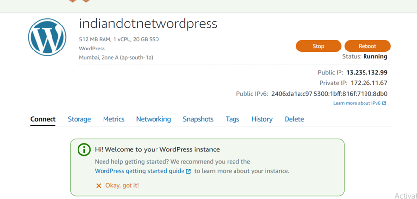 Amazon LightSail - Simple easy way to host wordpress